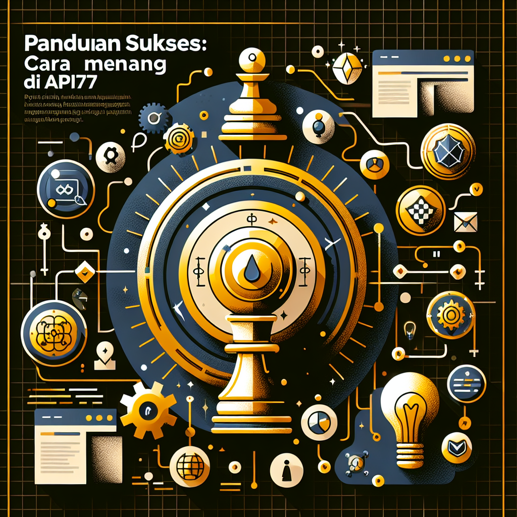 Panduan Sukses: Cara Menang di API77