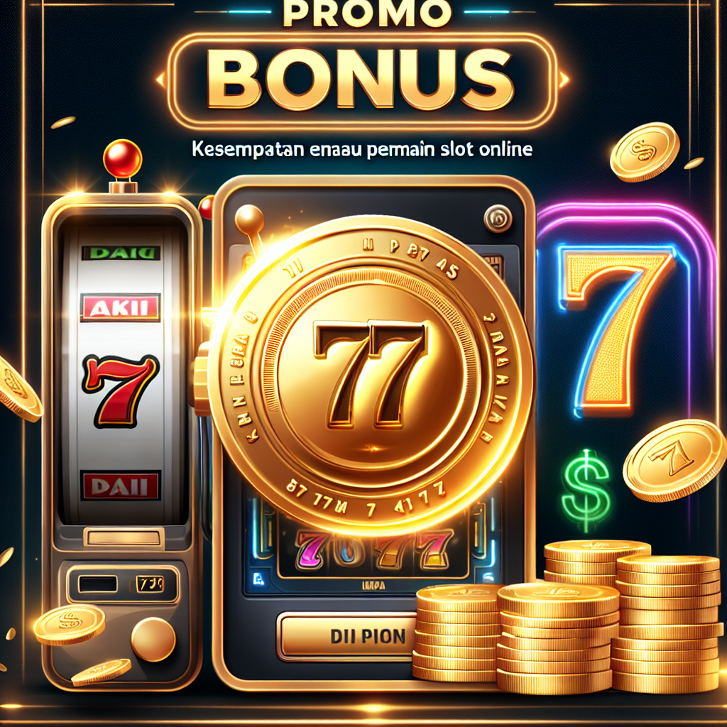 Promo Bonus API77: Kesempatan Emas Untuk Pemain Slot Online