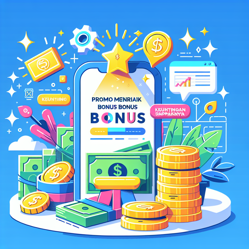 Promo Menarik Bonus API77: Keuntungan dan Cara Mendapatkannya