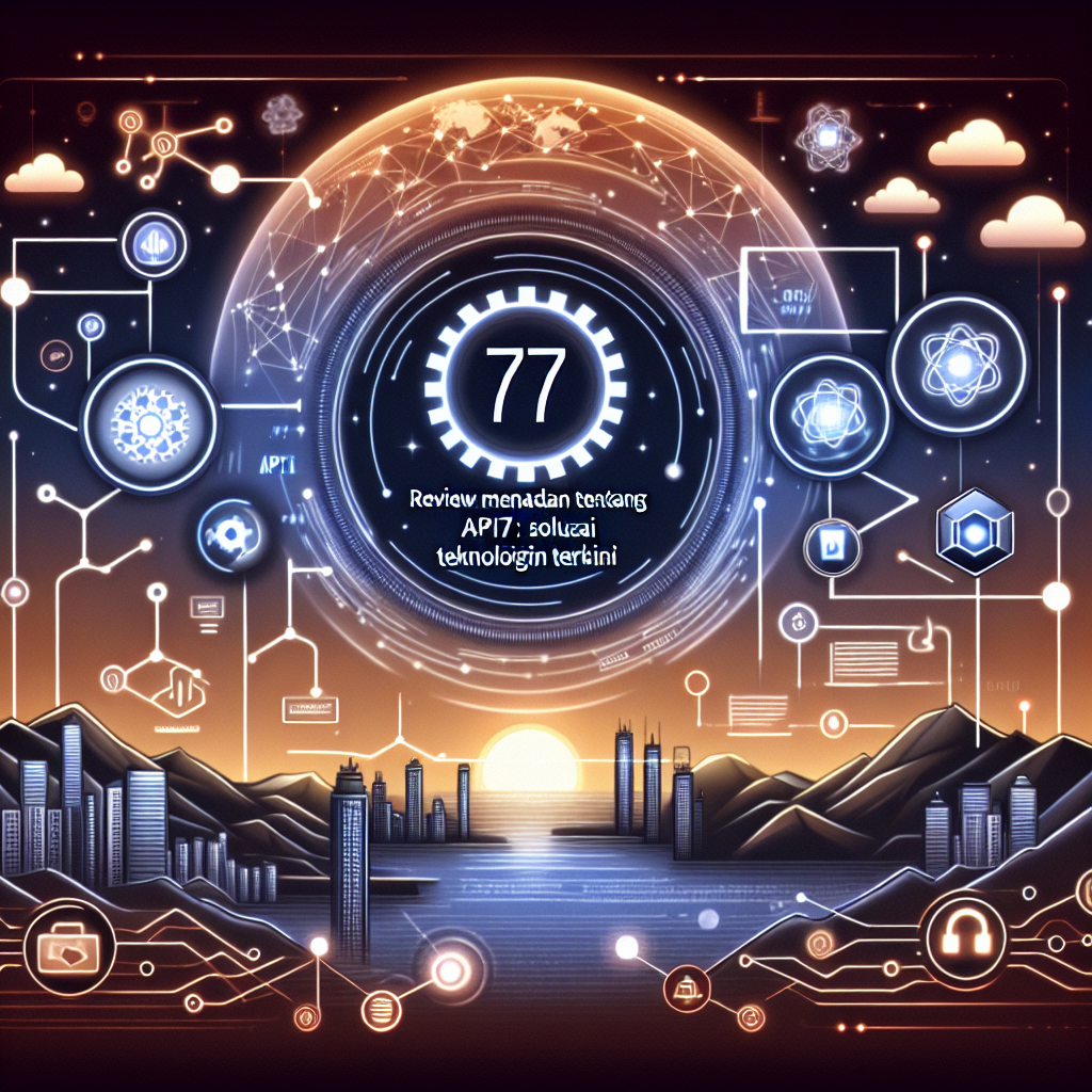 Review Mendalam tentang API77: Solusi Teknologi Terkini